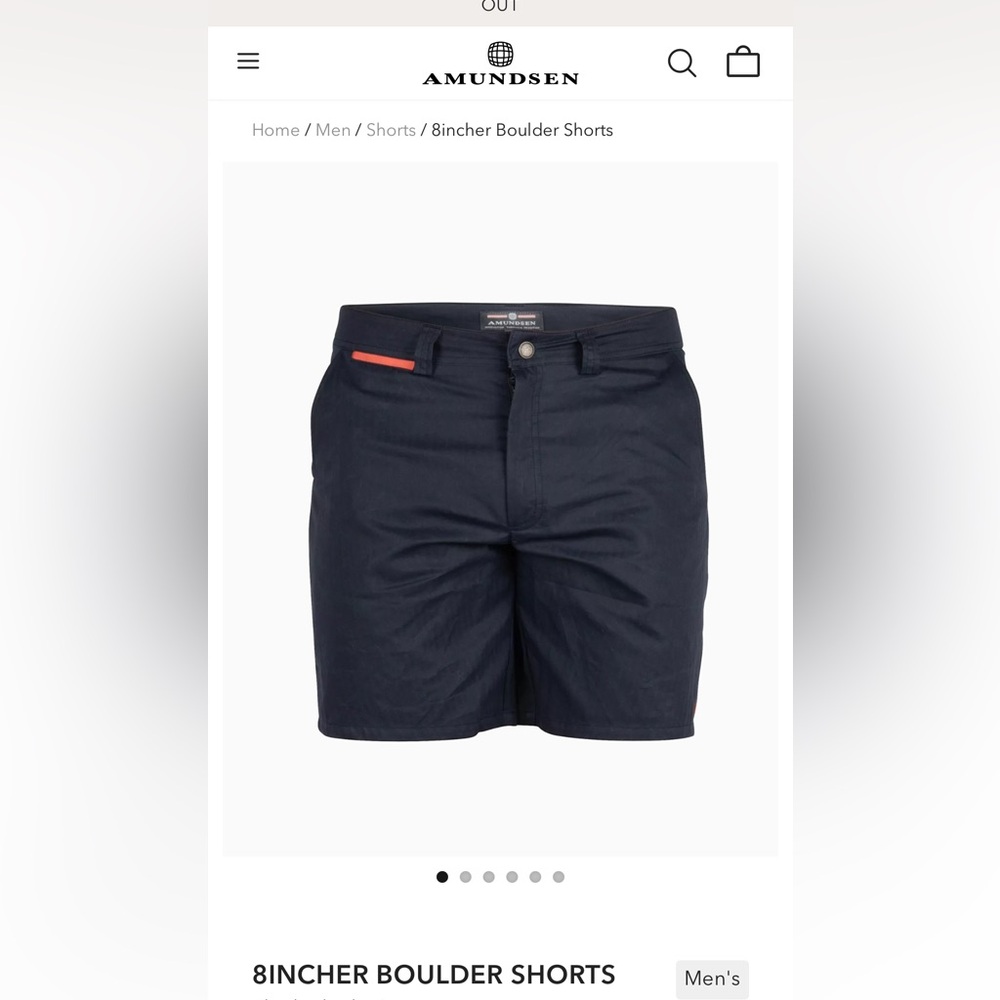 Navy Men's Shorts
